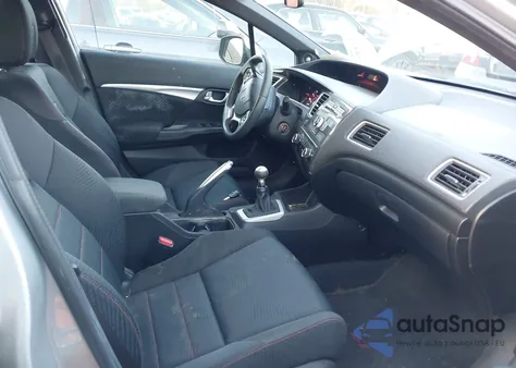 2013 Honda Civic Si из США, поврежденный, VIN 2HGFB6E54DH711392